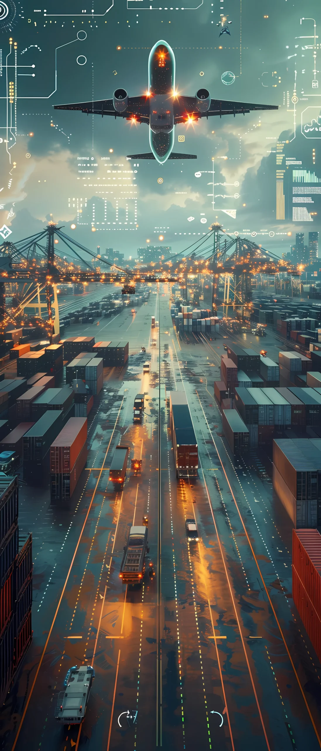 Futuristic Logistics Data